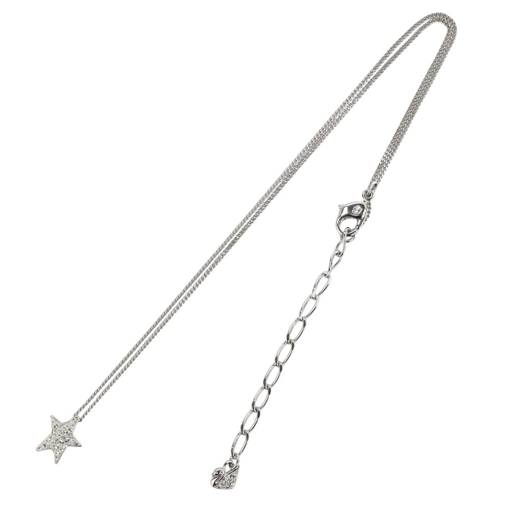 スワロフスキー フリッカー スター ネックレス ピアス セット