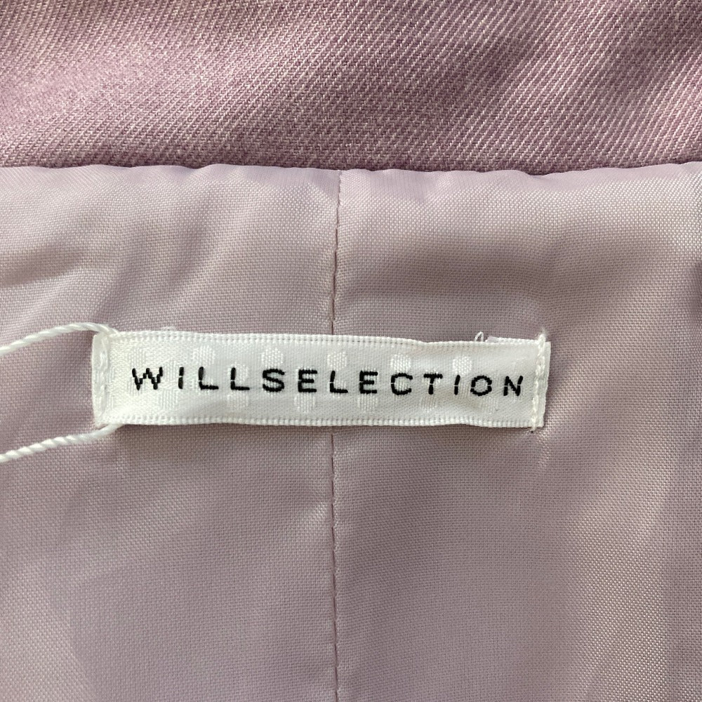 WILLSELECTION スタンドカラーシングルトレンチコート