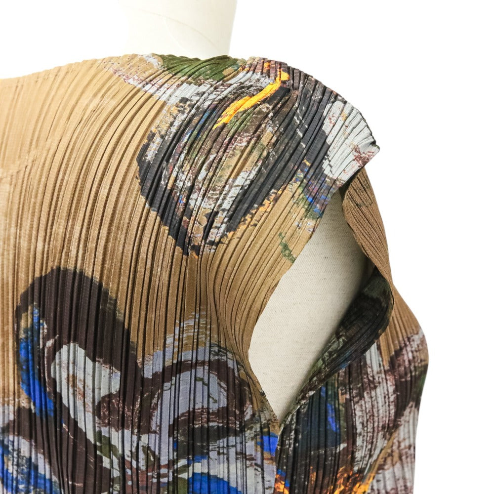 PLEATS PLEASE ロング ドレス 2way トップ ショール セット