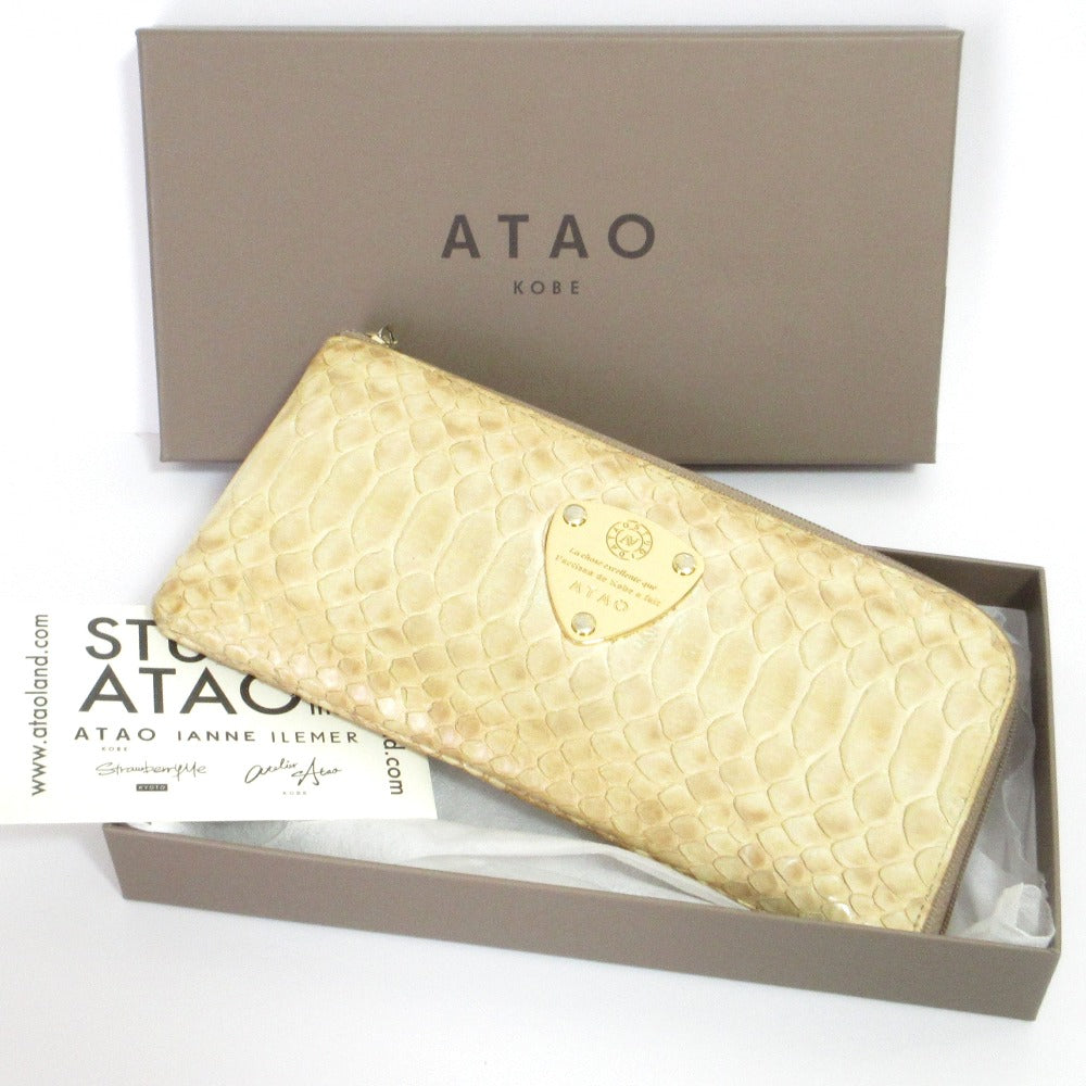 ATAO リモ パイソン ロング ウォレット