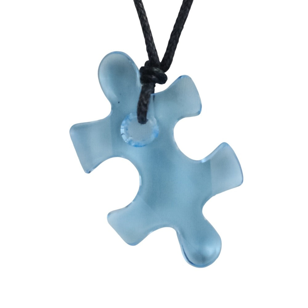 スワロフスキー パズル ピース クリスタル ネックレス