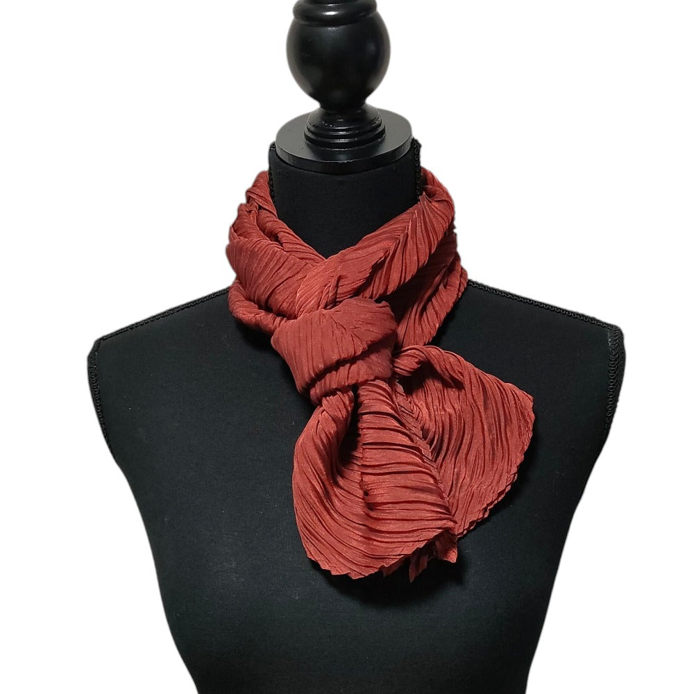 プリーツ プリーズ イッセイ ミヤケ スカーフ