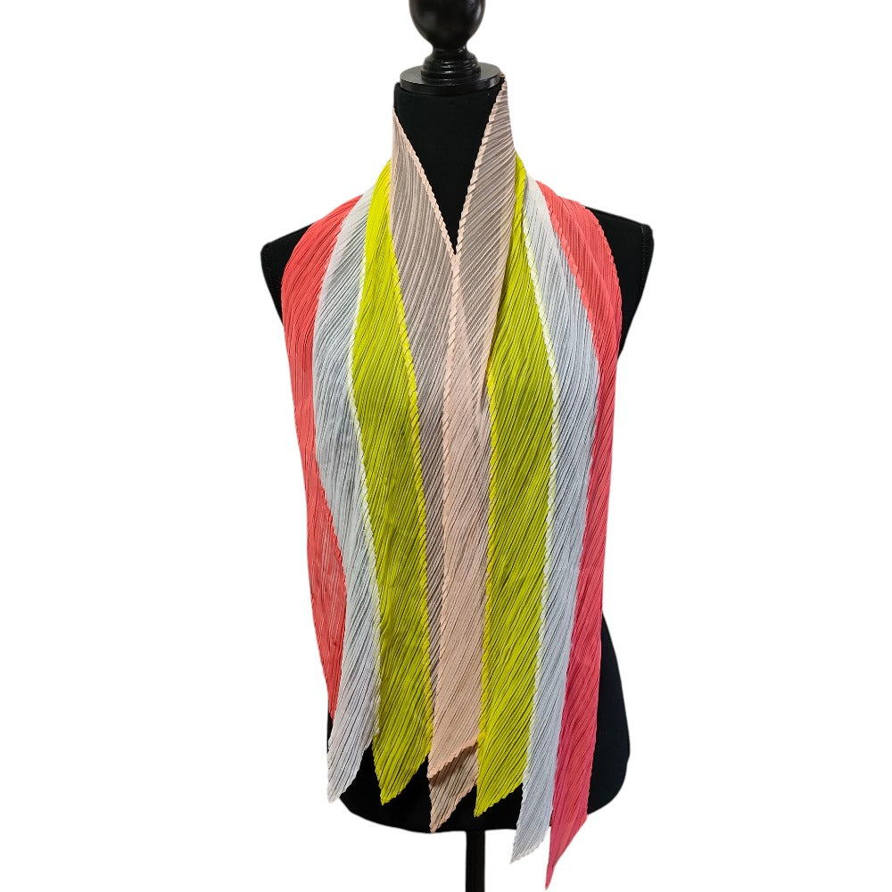 プリーツ プリーズ イッセイ ミヤケ スカーフ