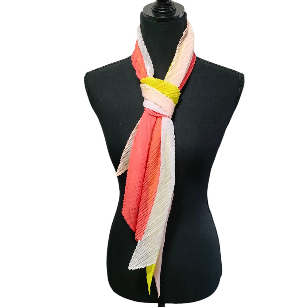 プリーツ プリーズ イッセイ ミヤケ スカーフ