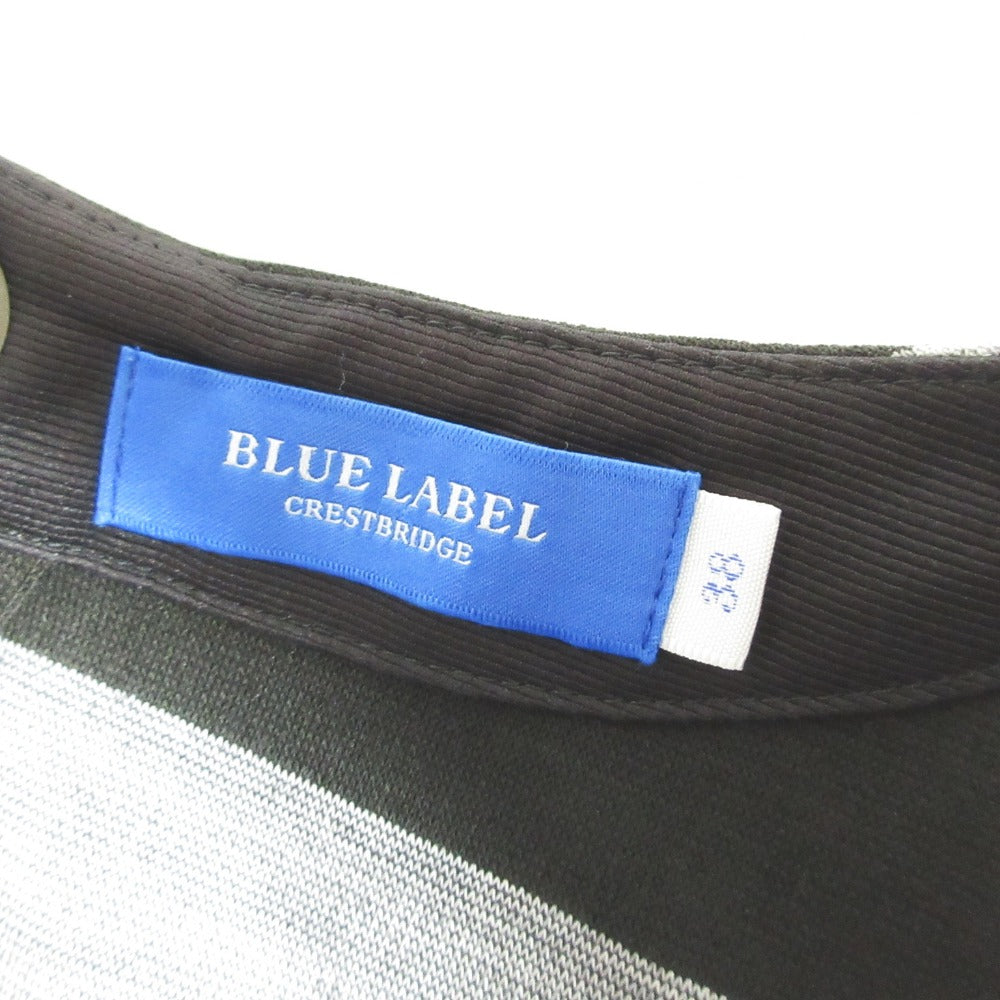 BLUE LABEL CRESTBRIDGE ボーダー バック リボン カットソー