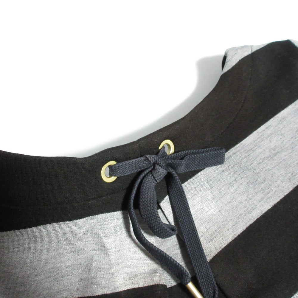 BLUE LABEL CRESTBRIDGE ボーダー バック リボン カットソー