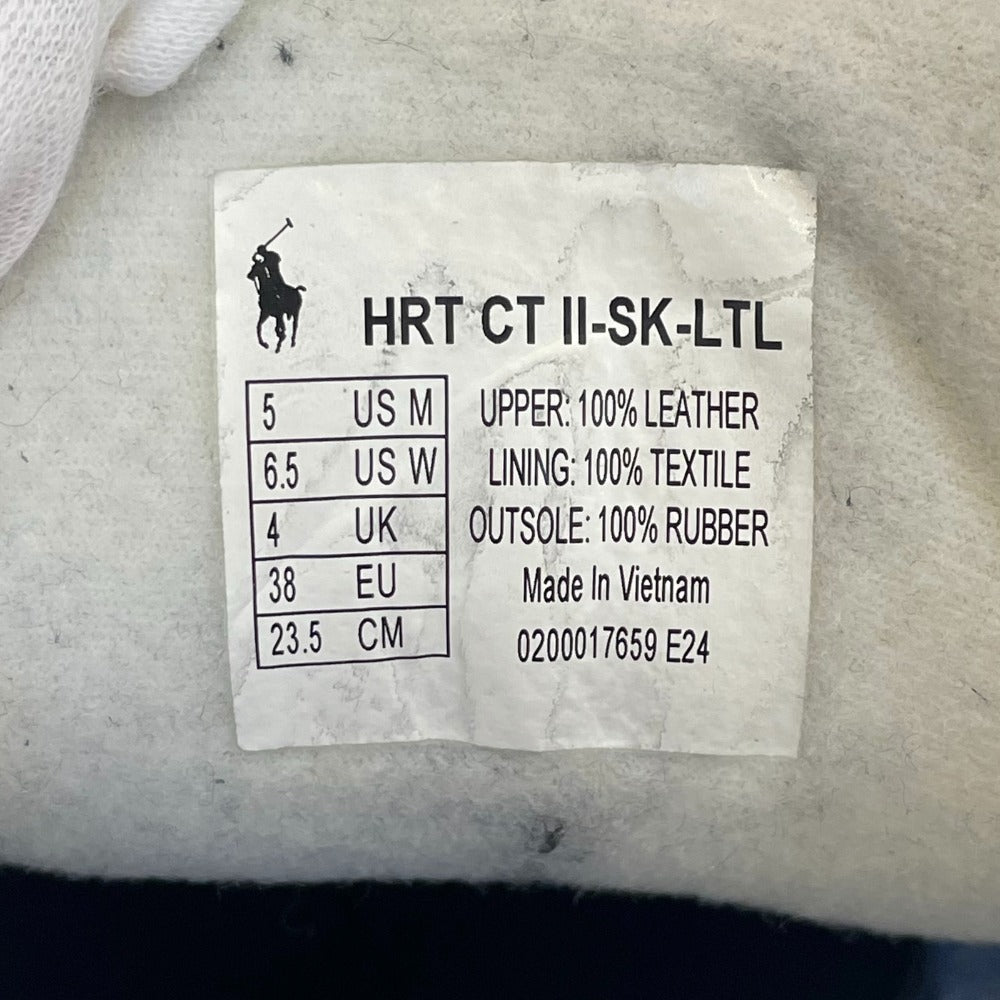 ポロ ラルフ ローレン HRT CT II レザー スニーカー