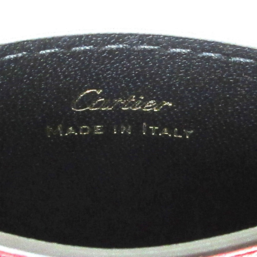 カルティエ パンテール カーフスキン カードケース