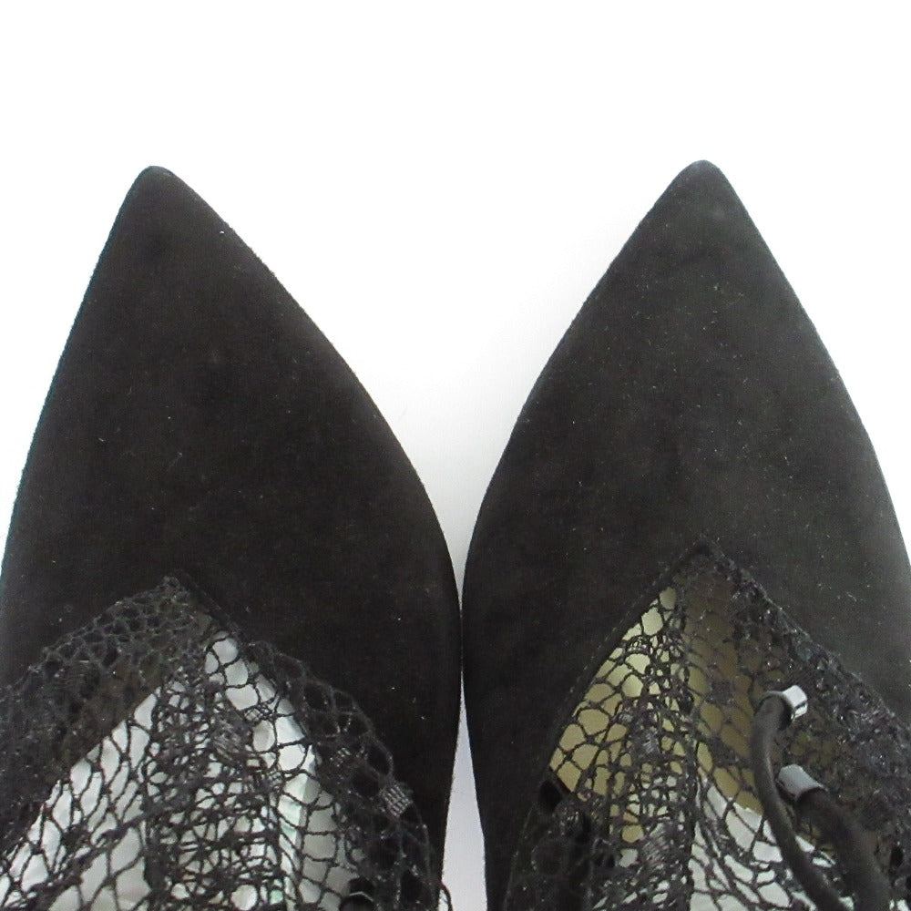 ジミー チュウ LEANNE 100 レース スエード パンプス