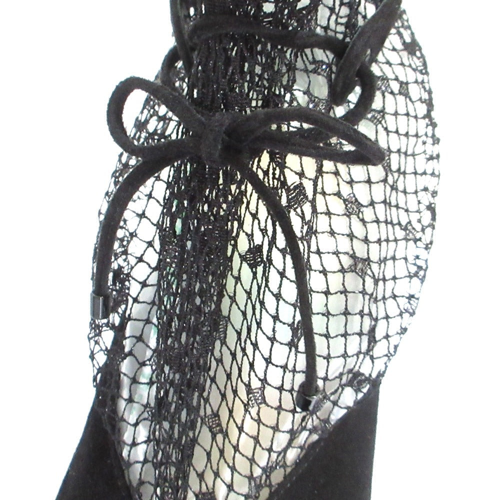 ジミー チュウ LEANNE 100 レース スエード パンプス