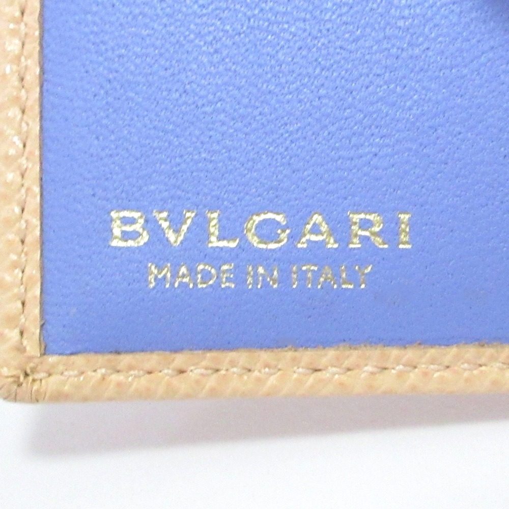 ブルガリ Trifold Wallet 三つ折り財布