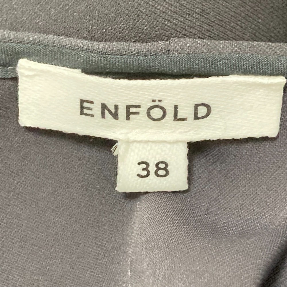 ENFOLD サークルプルオーバーブラウス