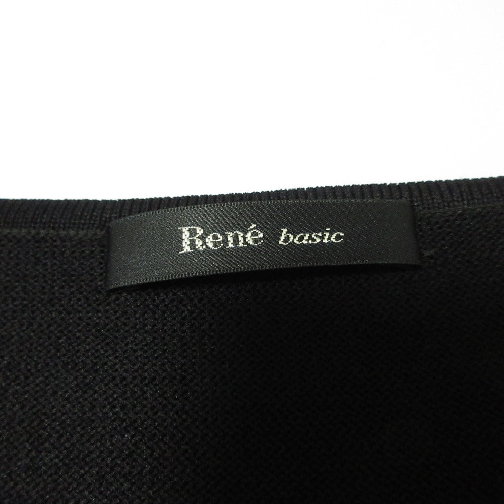 Rene ベーシック ニット ドレス