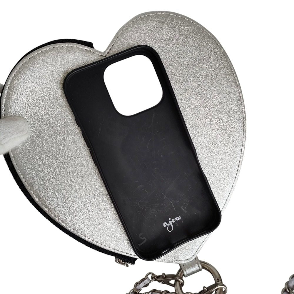 エジュー dress HEART case shoulder スマホケース