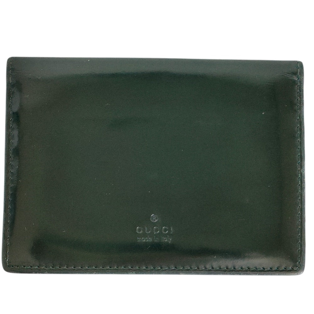 グッチ エナメルパスケース