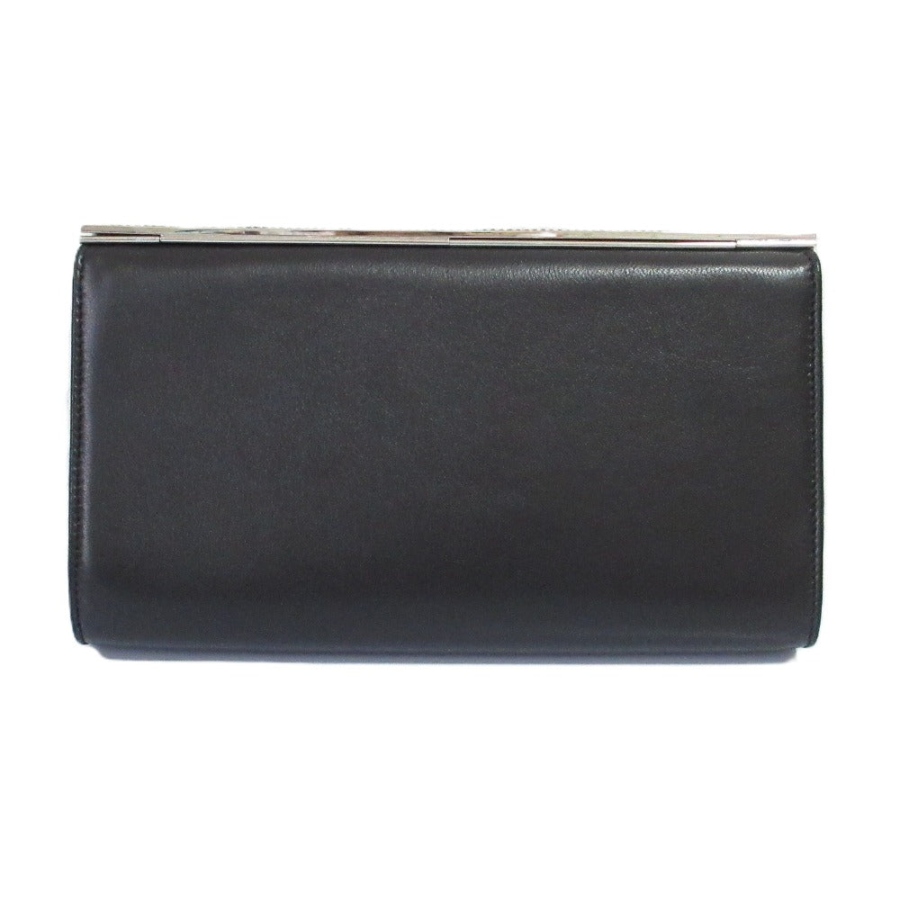 JIMMY CHOO CAYLA レザー クラッチ バッグ
