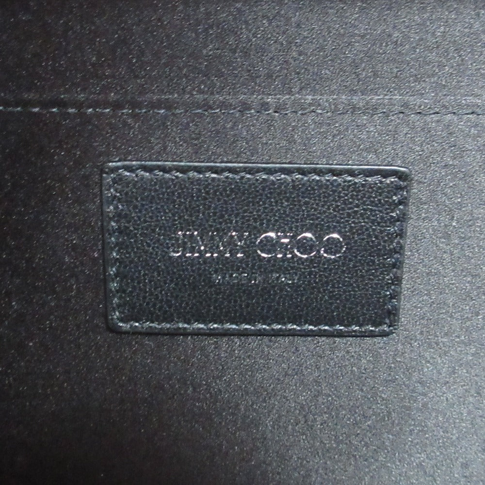 JIMMY CHOO CAYLA レザー クラッチ バッグ