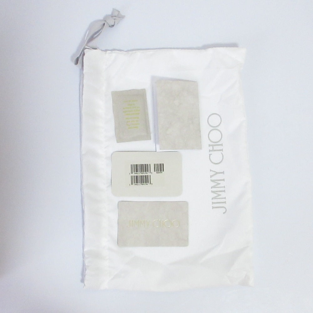 JIMMY CHOO CAYLA レザー クラッチ バッグ
