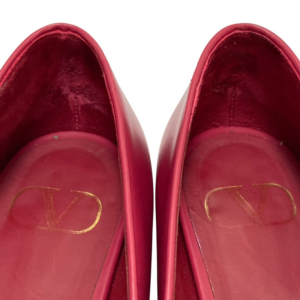 ヴァレンティノ ガラヴァーニ V ロゴ スリッポン パンプス