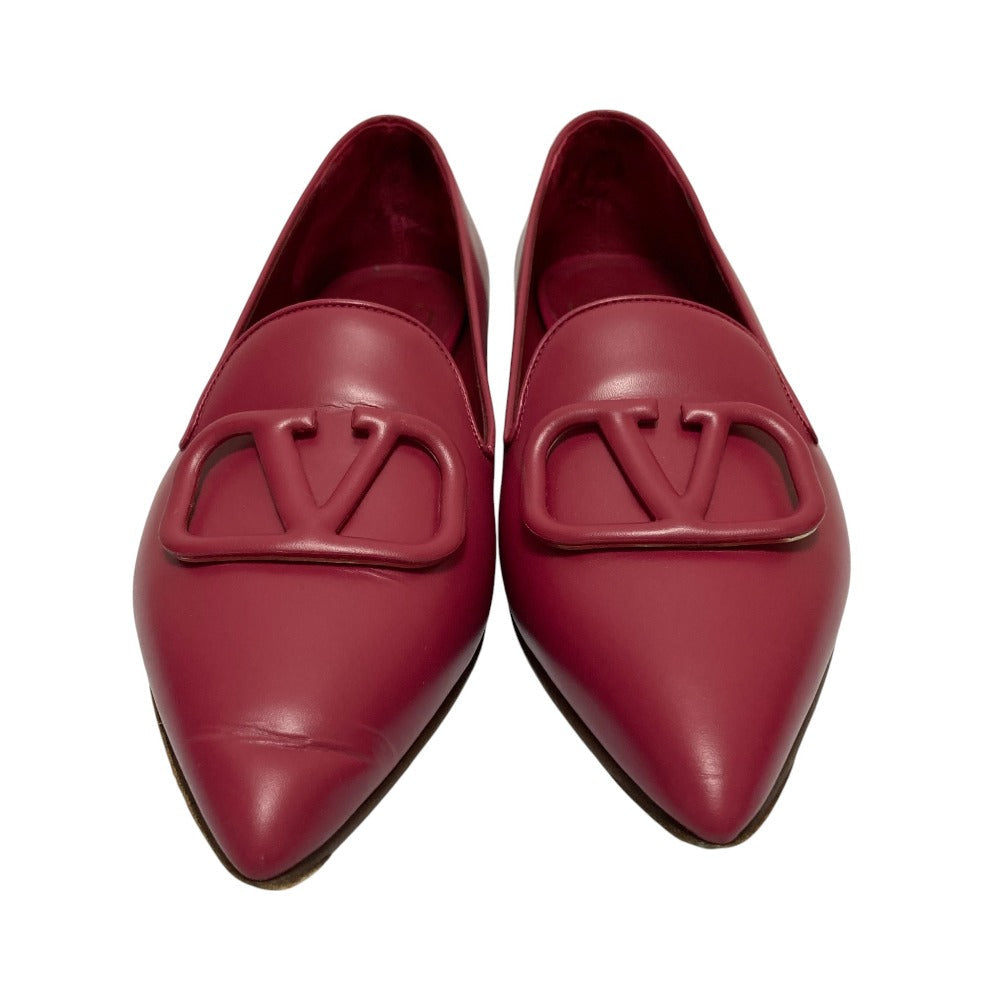 ヴァレンティノ ガラヴァーニ V ロゴ スリッポン パンプス