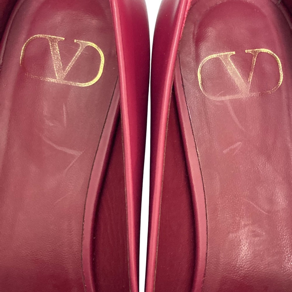 ヴァレンティノ ガラヴァーニ V ロゴ スリッポン パンプス