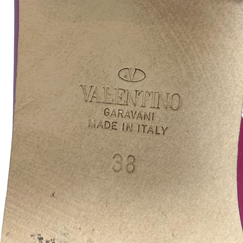 ヴァレンティノ ガラヴァーニ V ロゴ スリッポン パンプス