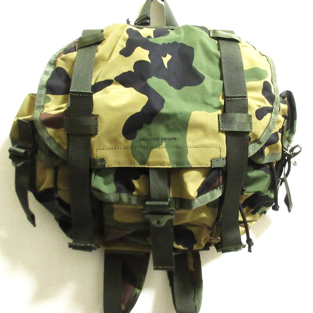 beautiful people アリス カモフラージュ バックパック