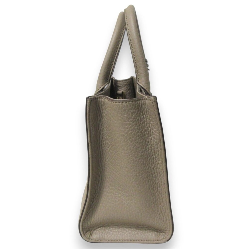 COCOCELUX GOLD 2way レザー ハンドバッグ