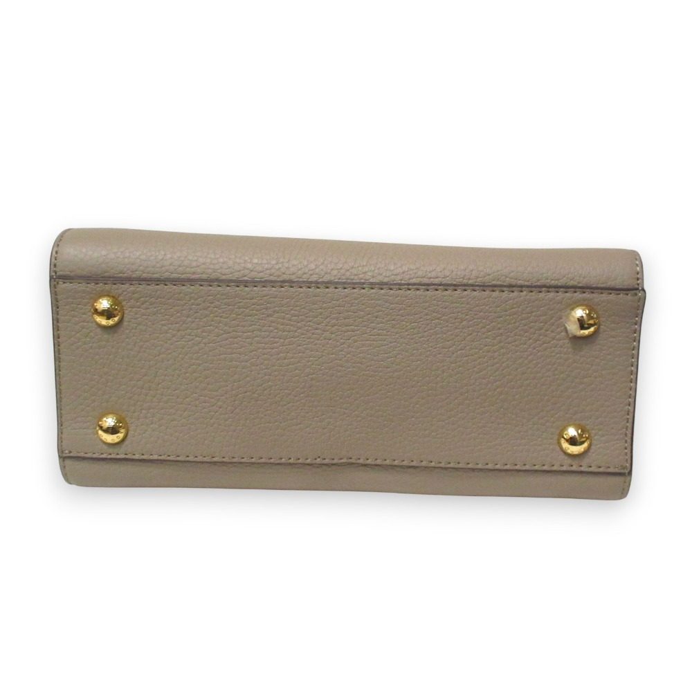 COCOCELUX GOLD 2way レザー ハンドバッグ