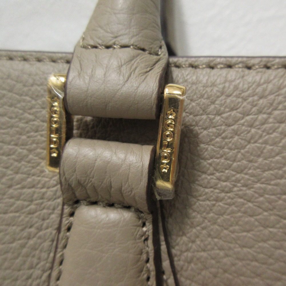 COCOCELUX GOLD 2way レザー ハンドバッグ