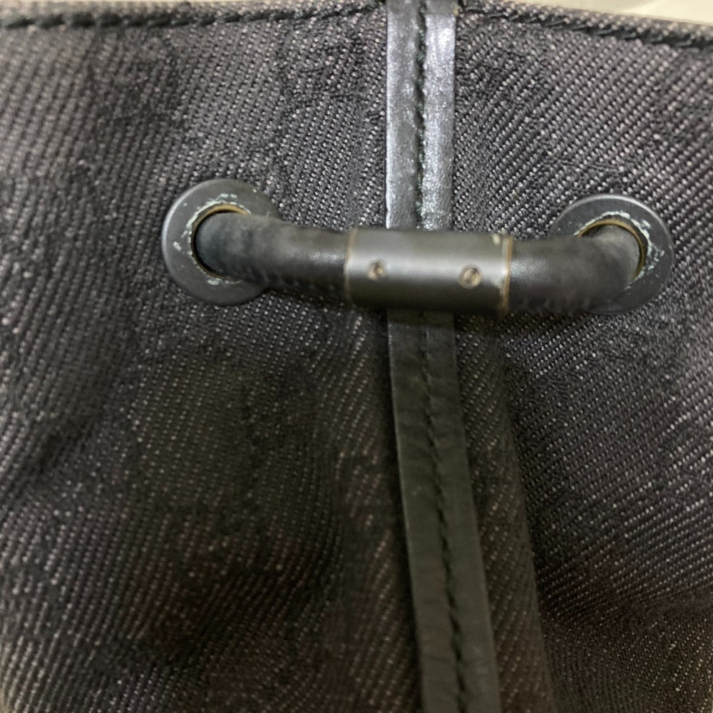 グッチ GG デニム キャンバス トートバッグ