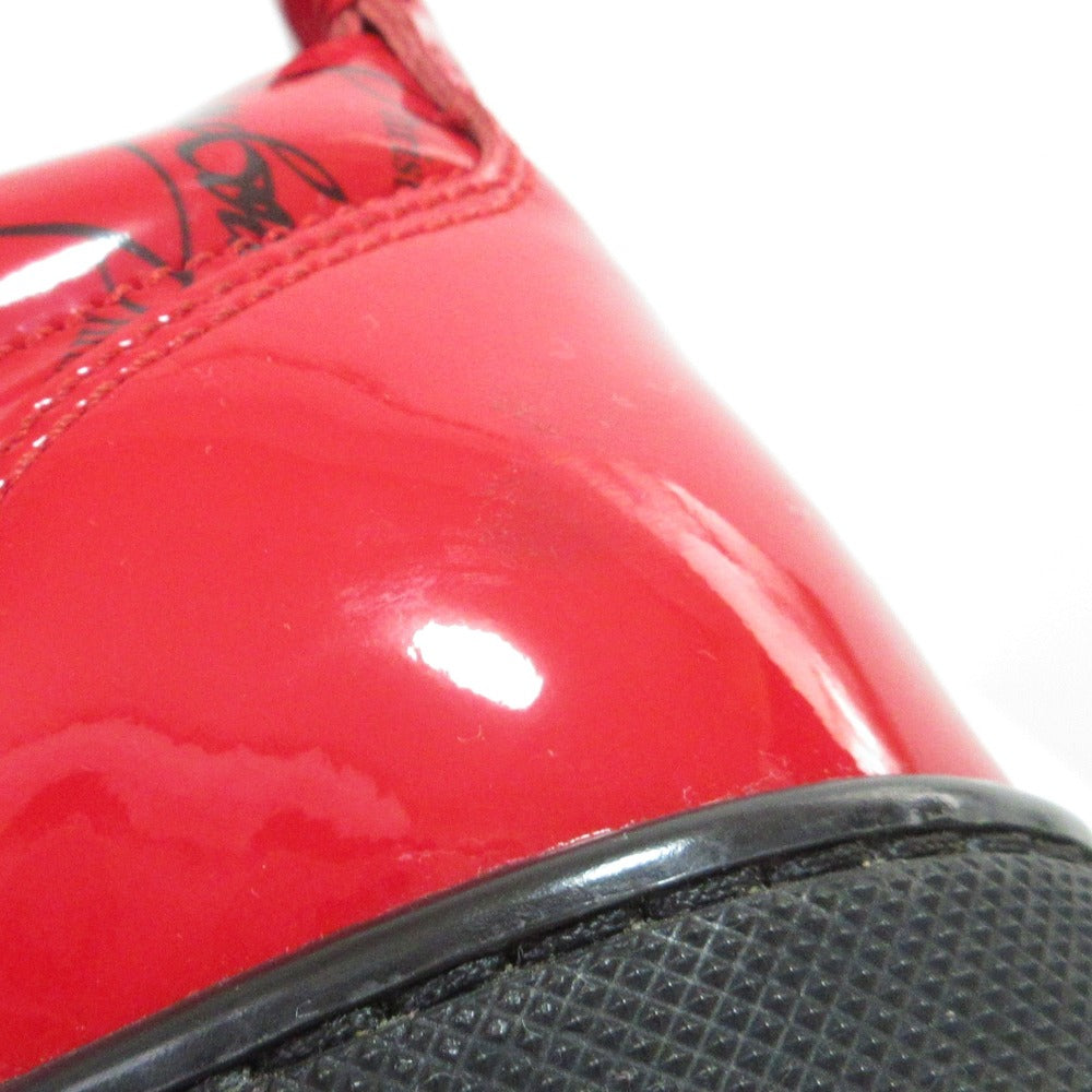 クリスチャン ルブタン ルイス ジュニア パテント スニーカー