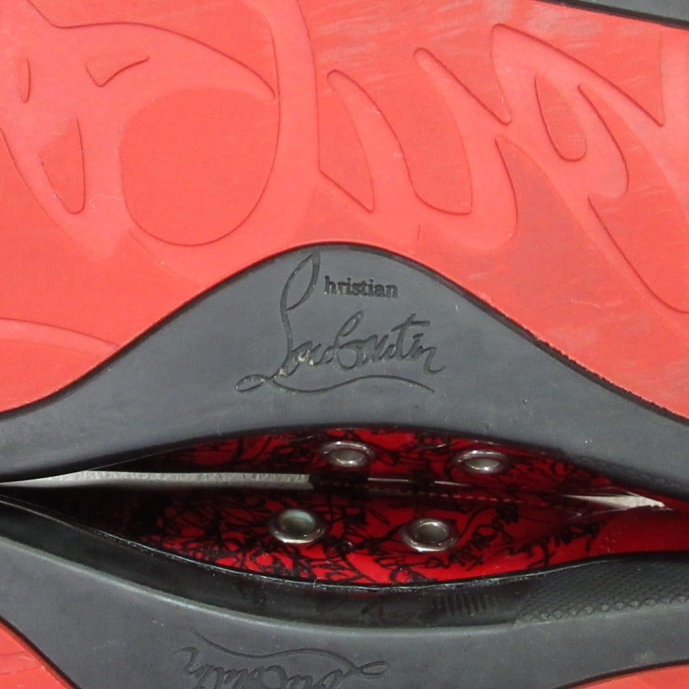 クリスチャン ルブタン ルイス ジュニア パテント スニーカー