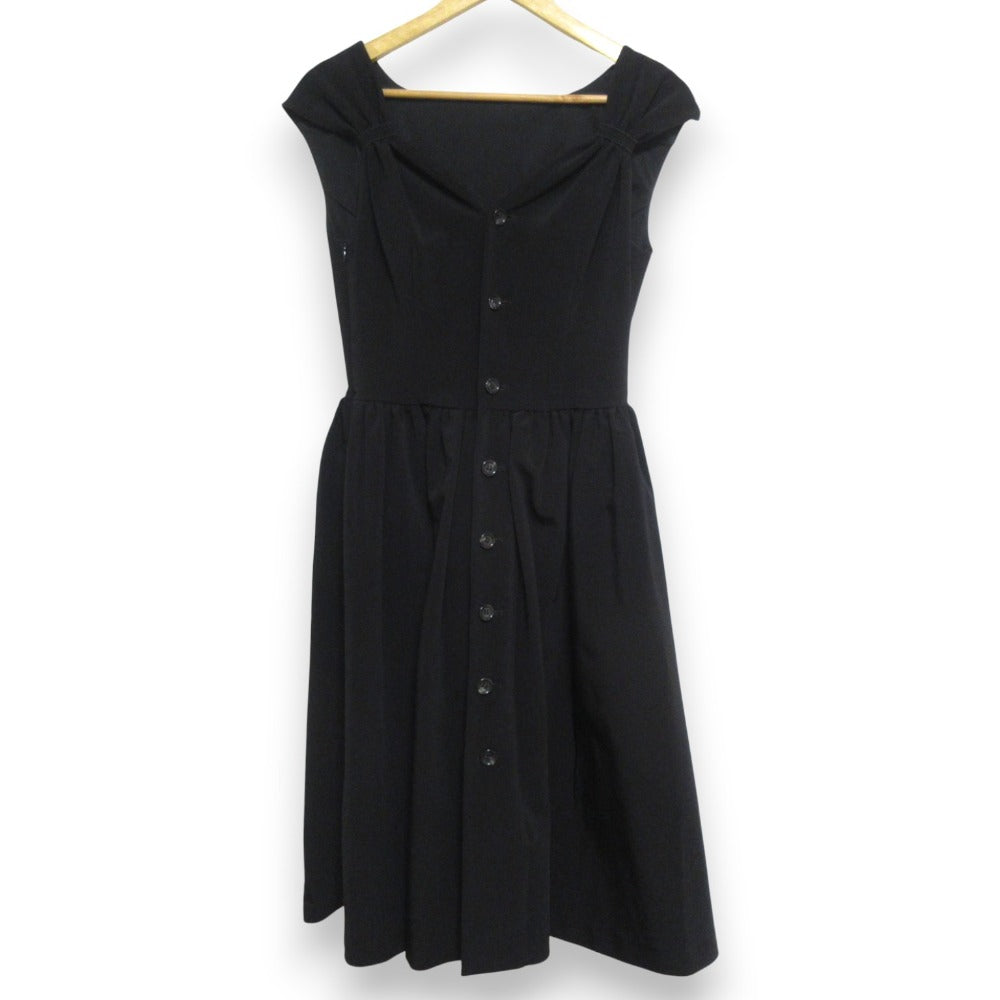 フォクシーニューヨーク Back Button Down Dress ロングワンピース