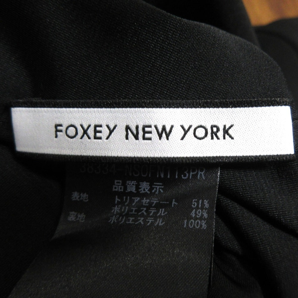 フォクシーニューヨーク Back Button Down Dress ロングワンピース