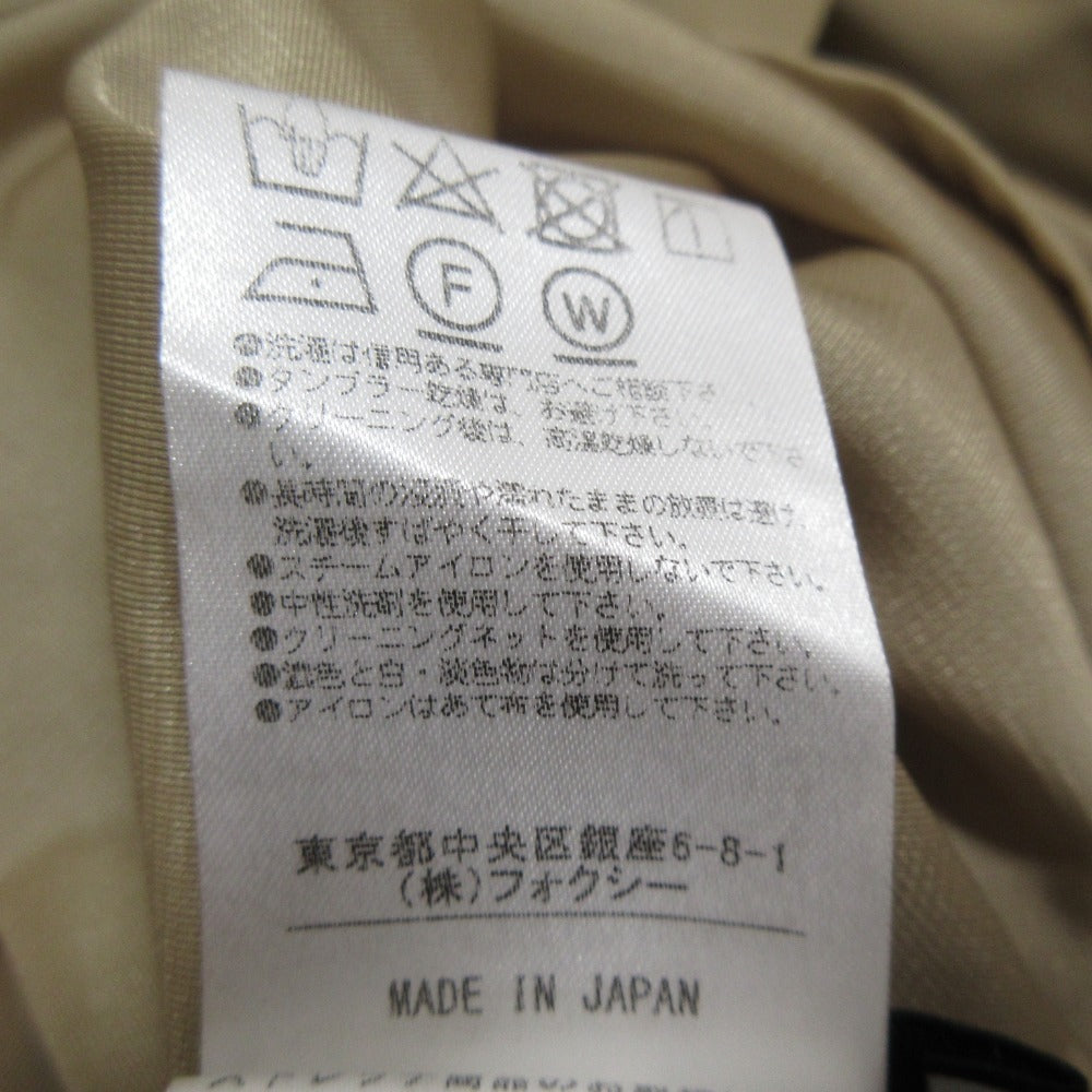 フォクシーニューヨーク Back Button Down Dress ロングワンピース