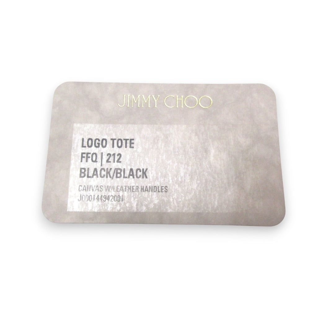 ジミー チュウ ロゴ キャンバス トート バッグ