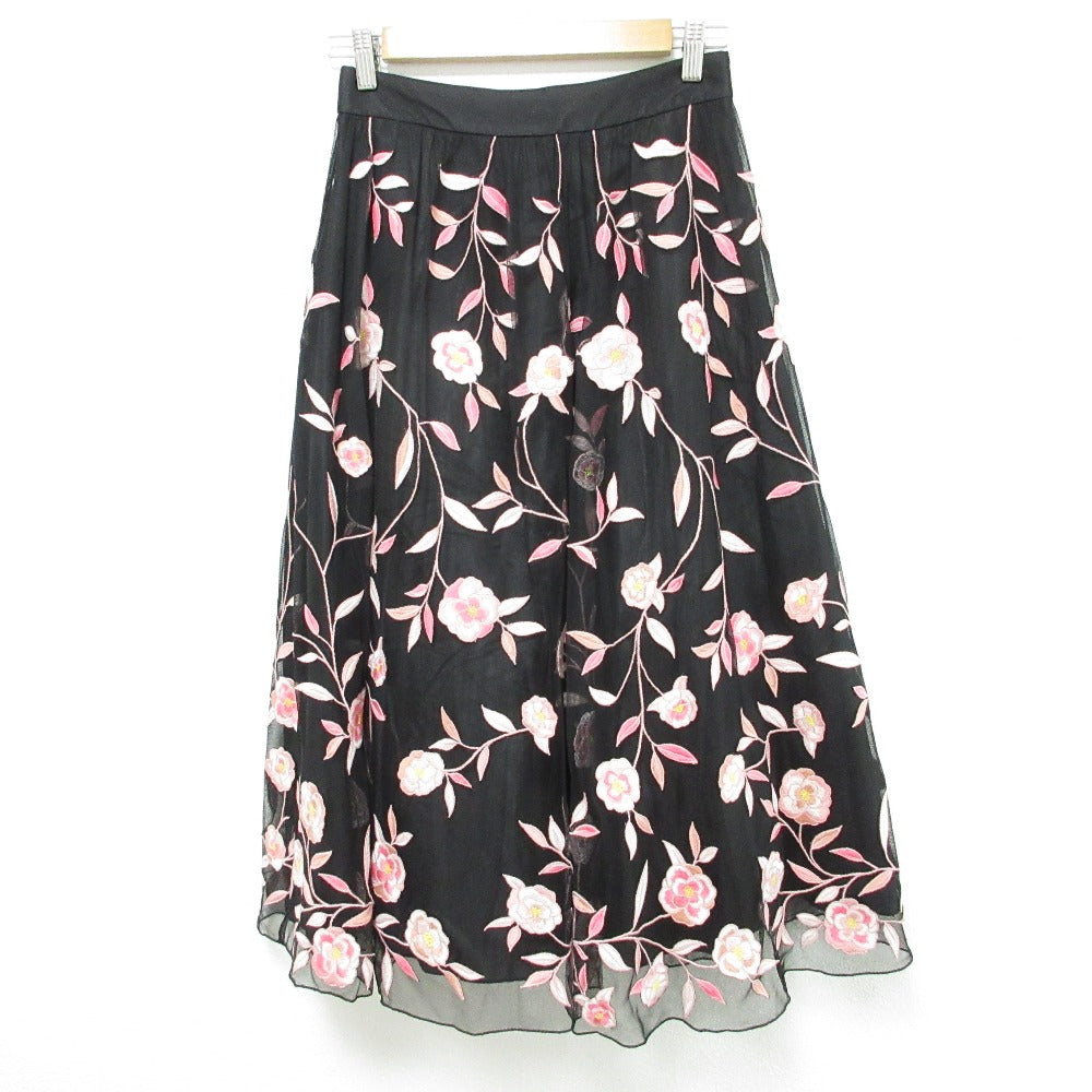 ケイト スペード マディソン アベニュー 刺繍 チュール スカート