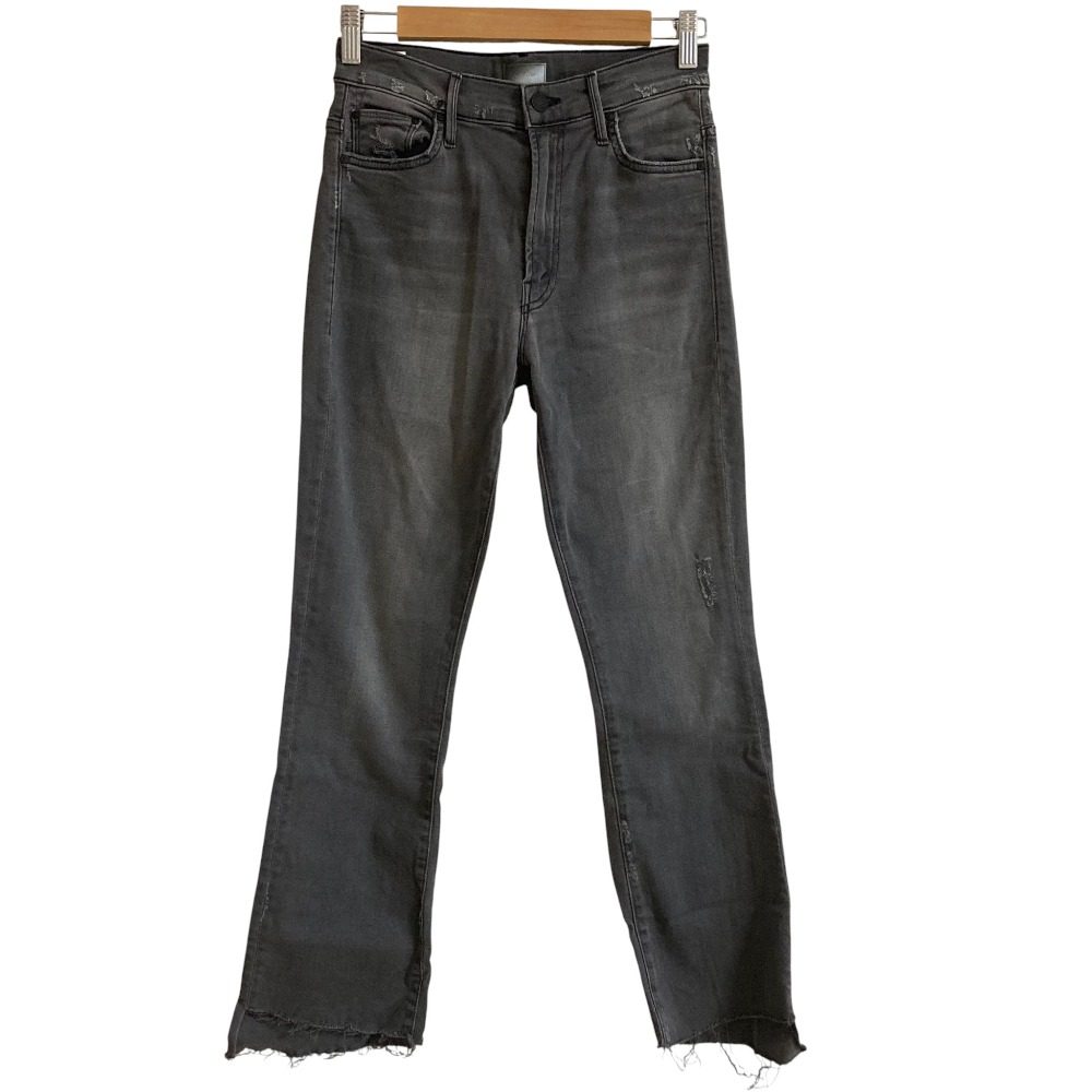 マザー INSIDER CROP STEP FRAY デニムパンツ