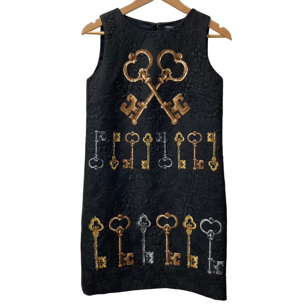 ドルチェ&ガッバーナ フラワー ジャカード ドレス