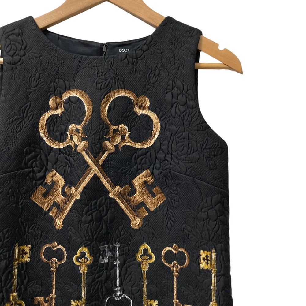 ドルチェ&ガッバーナ フラワー ジャカード ドレス