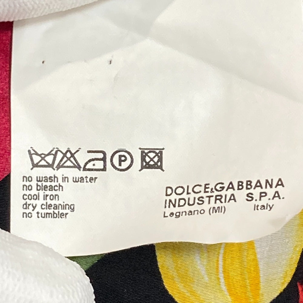 ドルチェ&ガッバーナ シルク フラワー プリント シャツ