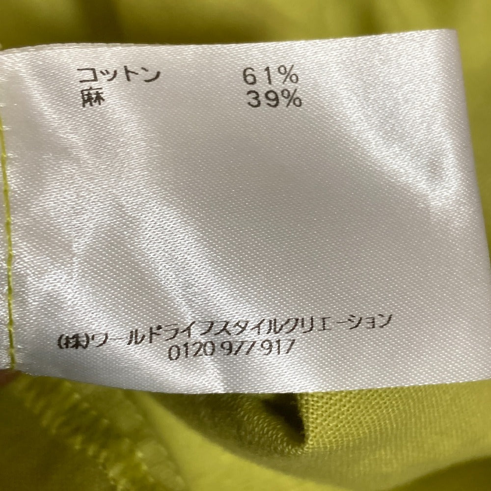 ローラアシュレイ コットンリネン ワンピース