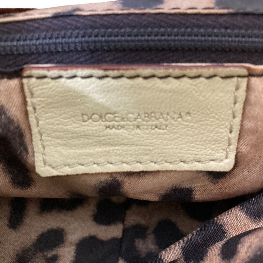 ドルチェ&ガッバーナ XX アニバーサリー レザー ハンドバッグ