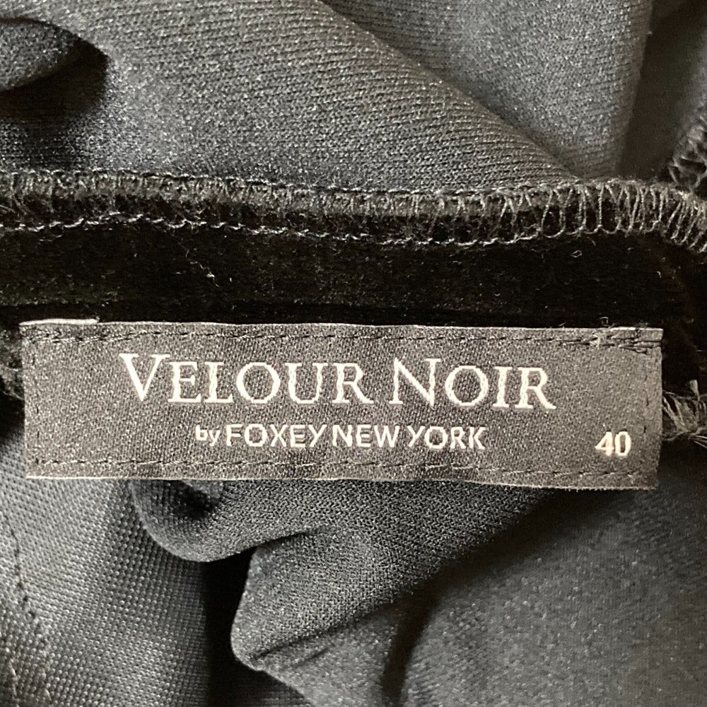 VELOUR NOIR by FOXEY NEWYORK ベロアワンピース