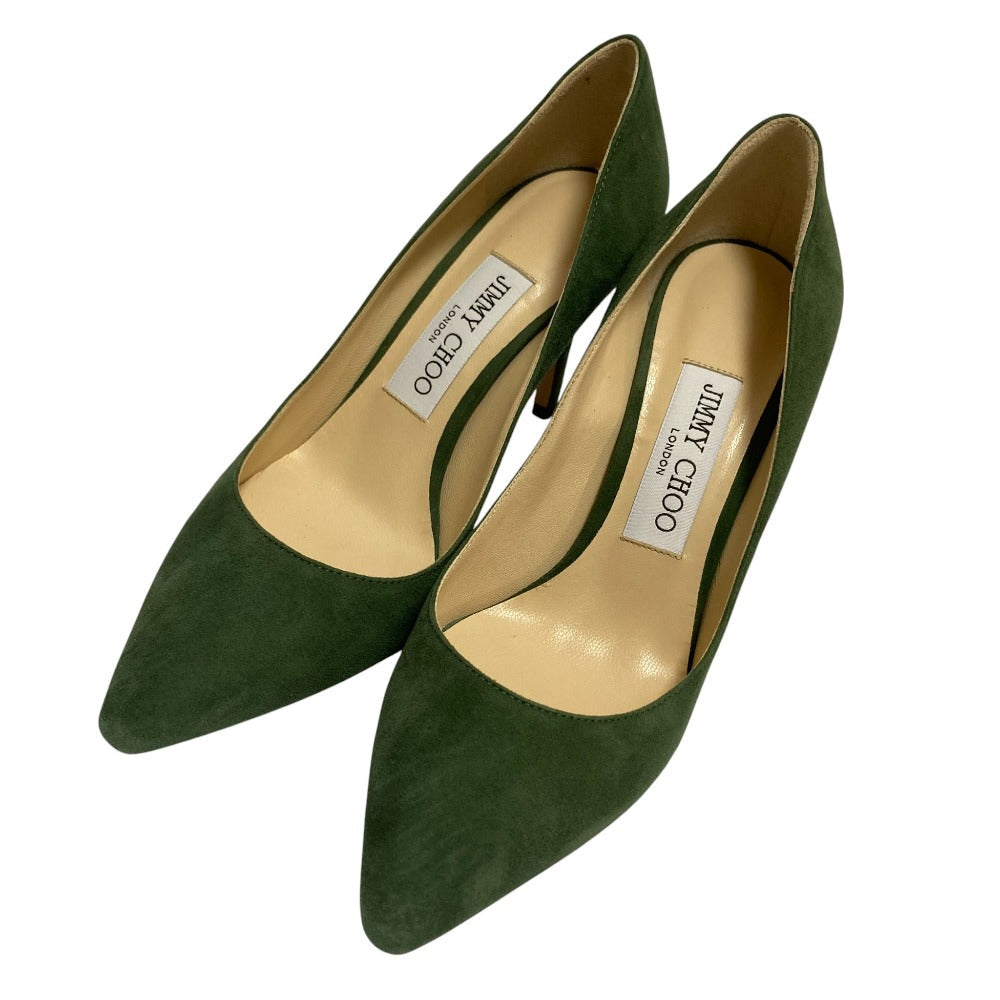 JIMMY CHOO ROMY85 スエード パンプス