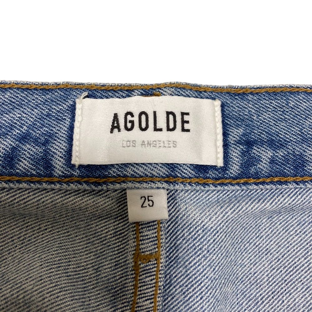 エーゴールドイー MID RISE LOOSE FIT デニムパンツ