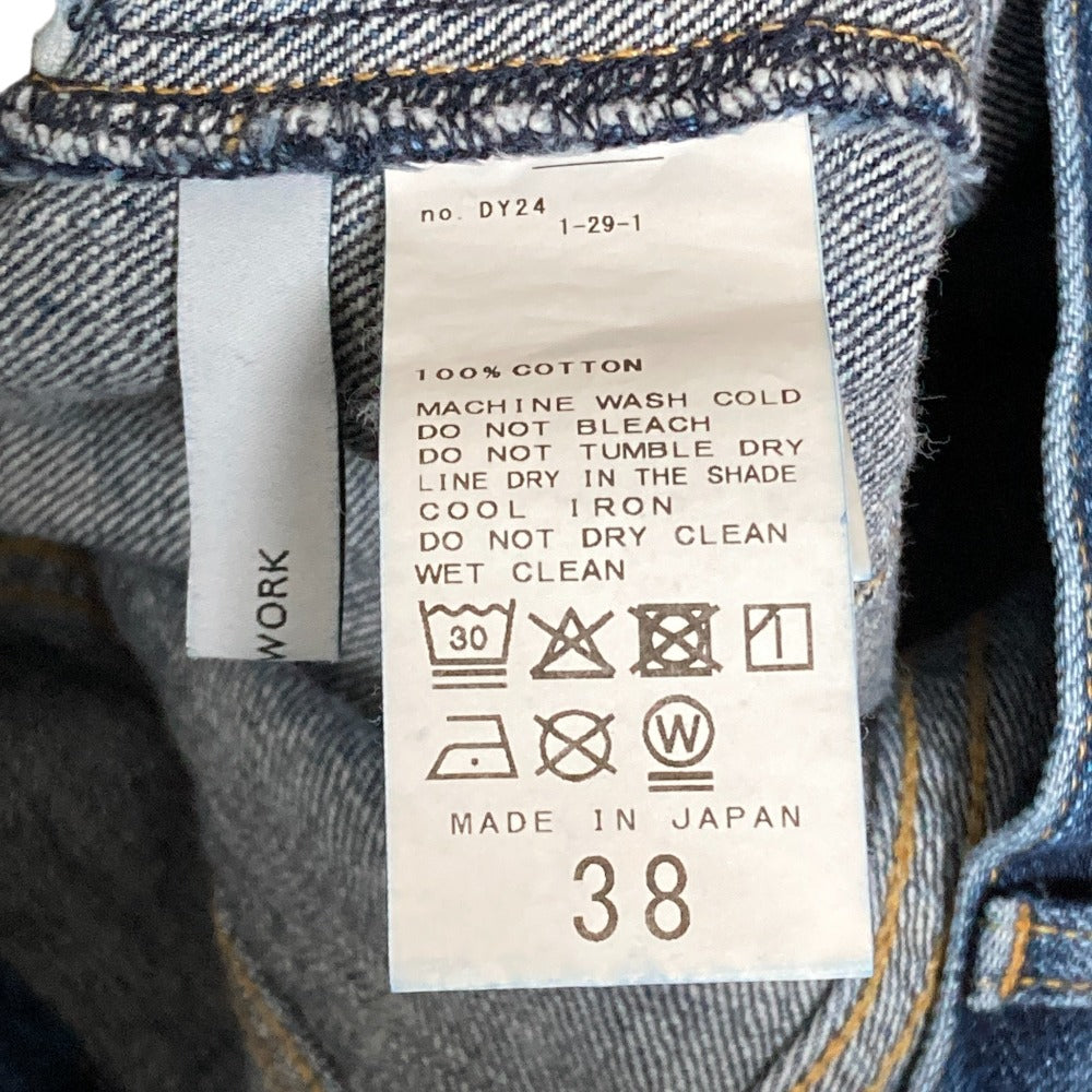 FRAMeWORK 5P ストレート レッグ デニム パンツ