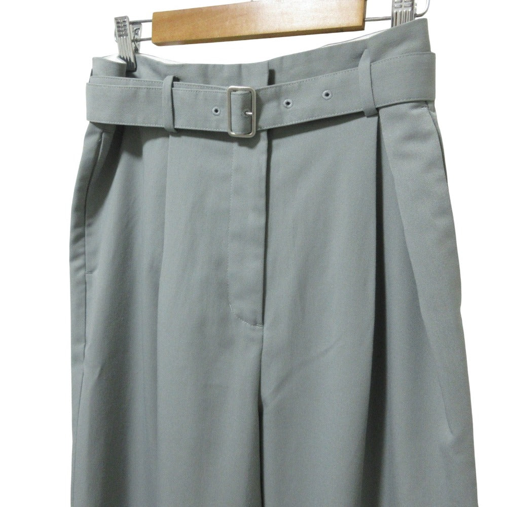 クラネ WAIST BELT DAD PANTS ワイドパンツ