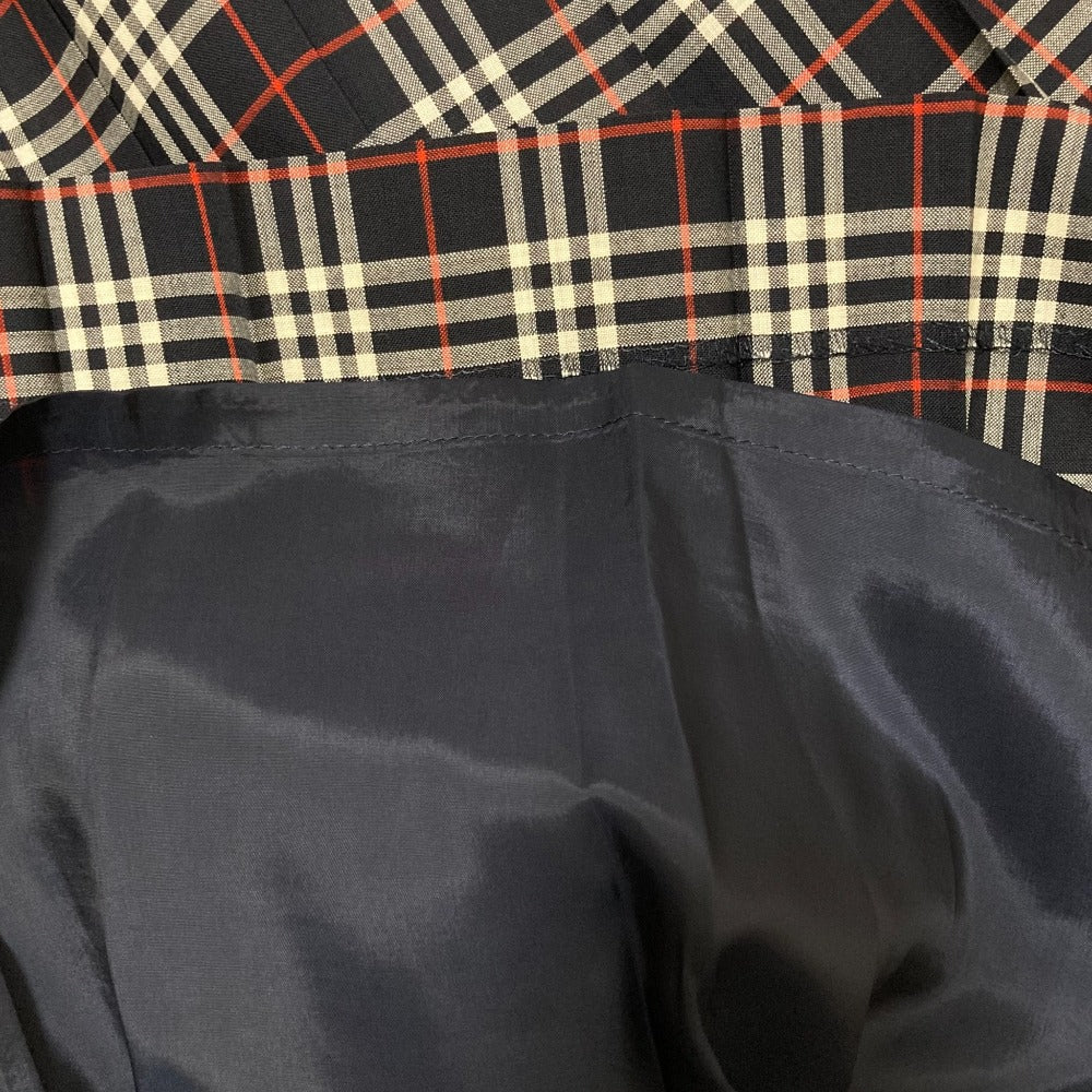 バーバリーズ ヴィンテージ チェック プリーツ ロング スカート